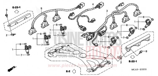 INJECTEUR GL1800A5 de 2005